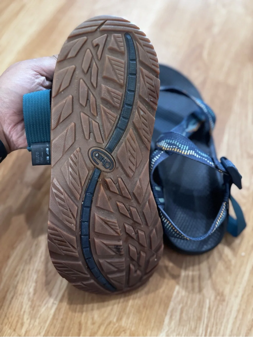 Men's Chaco Z/Cloud Sandals - Scrap Navy